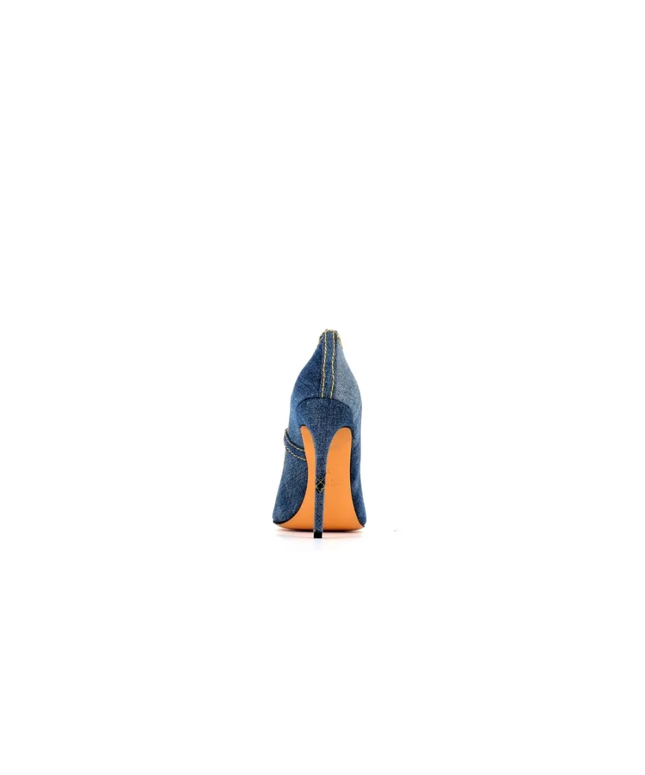 Osmose Shoes Escarpins-Andrea escarpin jeans brut talon aiguille