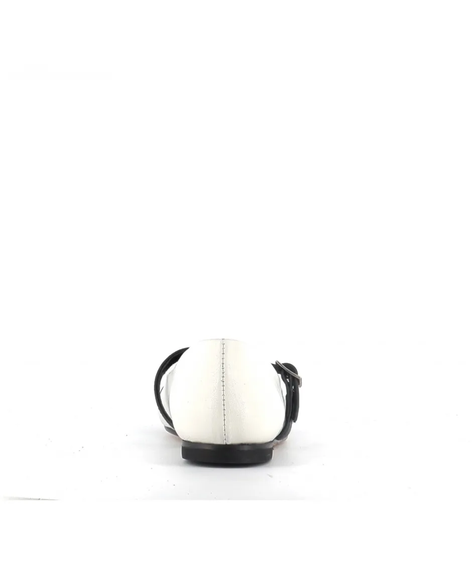 Osmose Shoes Ballerines-BALLERINE PASSY CUIR BICOLOR