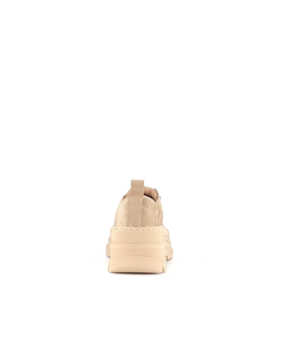 Osmose Shoes Baskets-BASKET REGINA DAIM BEIGE