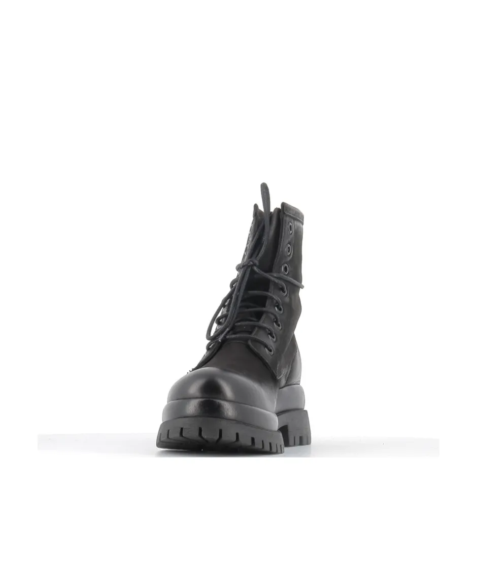 Osmose Shoes Bikers | Boots - Bottines-BIKER DRAMA CUIR NOIR