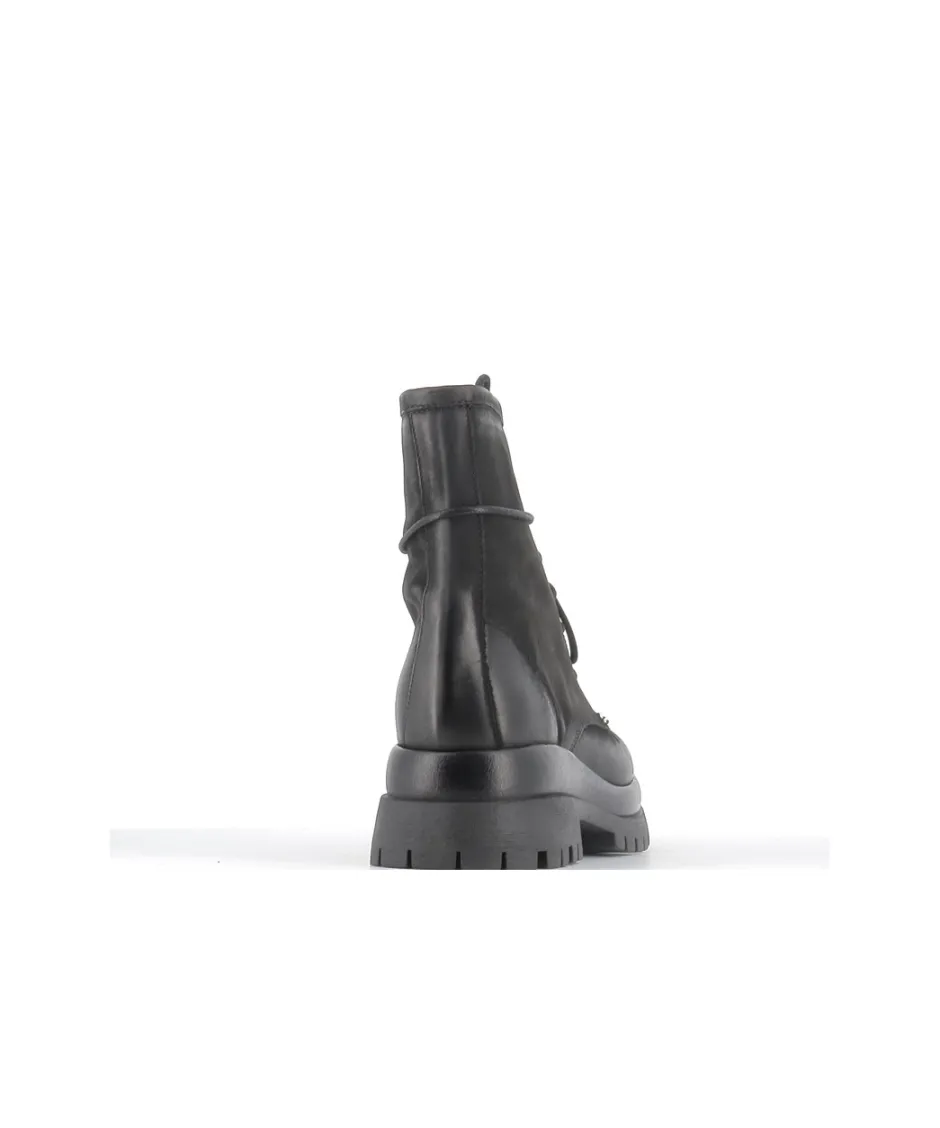 Osmose Shoes Bikers | Boots - Bottines-BIKER DRAMA CUIR NOIR