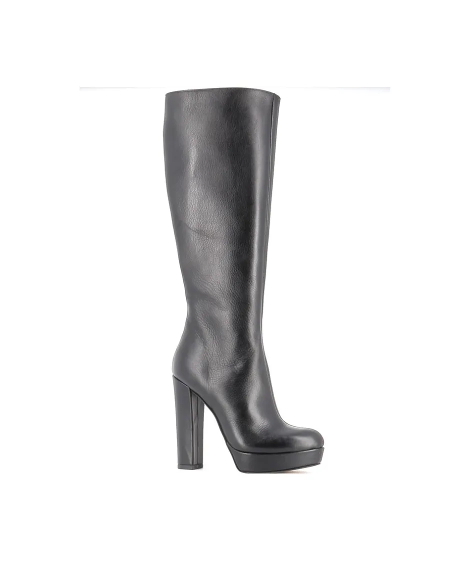 Osmose Shoes Bottes-BODEGA BOTTE CUIR NOIR