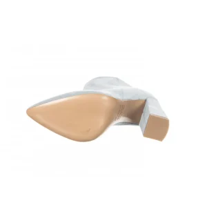 Osmose Shoes Boots - Bottines-BOOTS LUANA DAIM BLEU CIEL À TALON CARRÉ