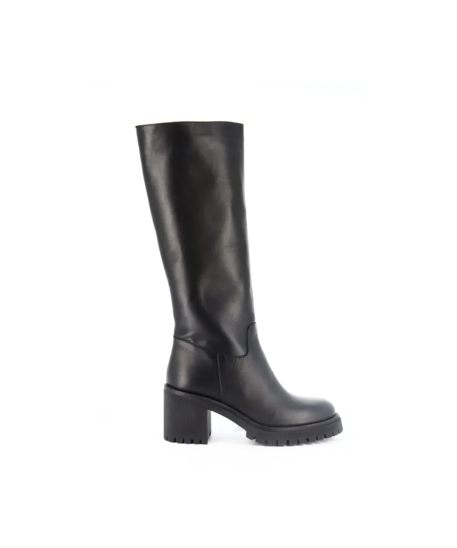 Osmose Shoes Bottes-BOTTE CUIR NOIR