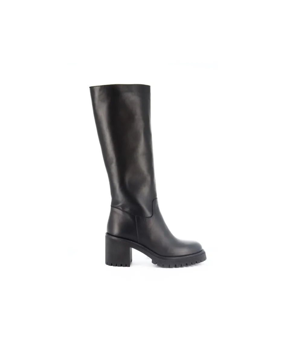 Osmose Shoes Bottes-BOTTE CUIR NOIR