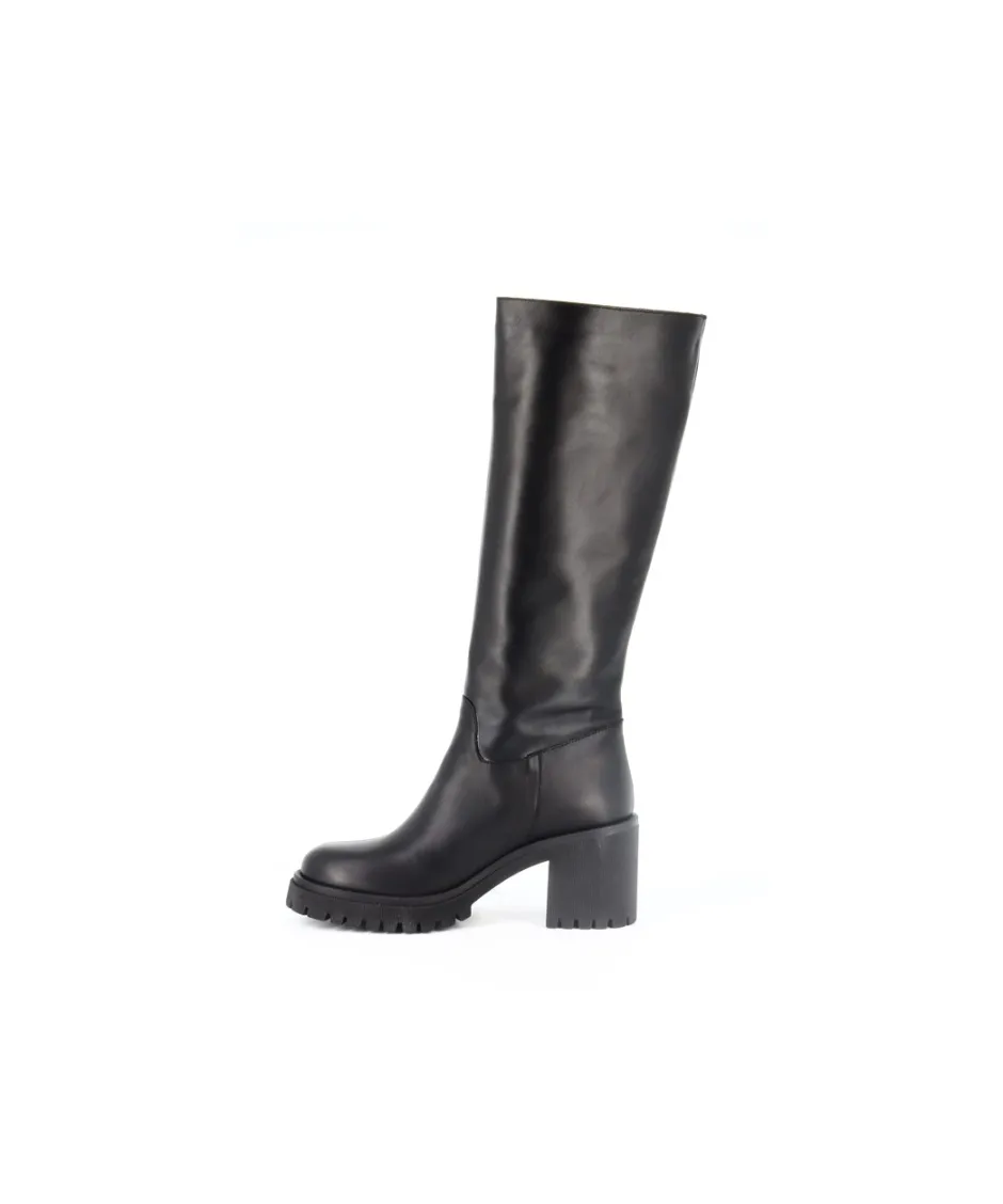 Osmose Shoes Bottes-BOTTE CUIR NOIR