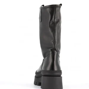 Osmose Shoes Bikers | Boots - Bottines-Botte Hela Cuir Noir Semelle Crantée