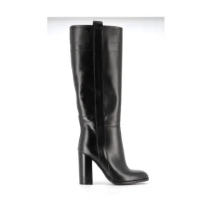 Osmose Shoes Bottes-BOTTE LISA CUIR NOIR