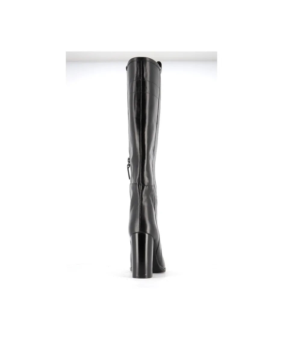 Osmose Shoes Bottes-BOTTE LISA CUIR NOIR