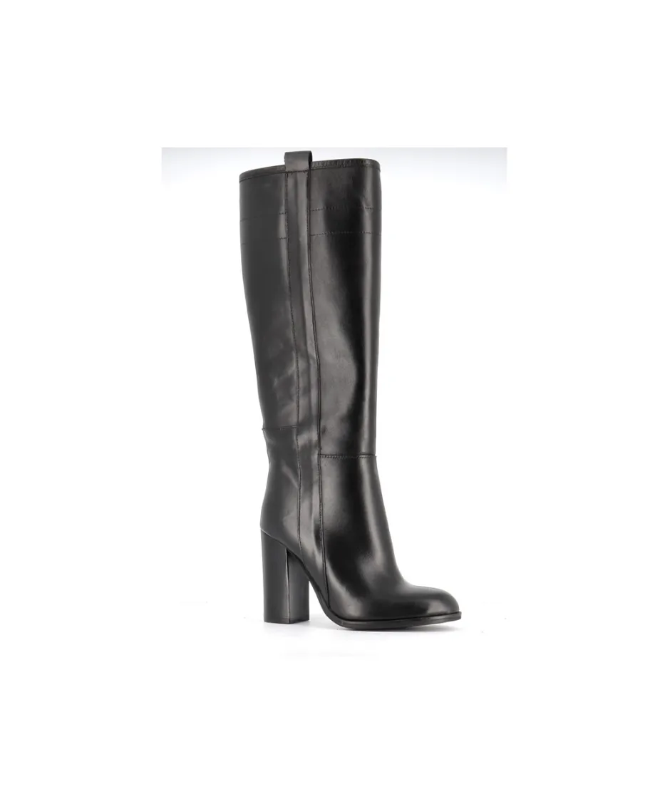 Osmose Shoes Bottes-BOTTE LISA CUIR NOIR