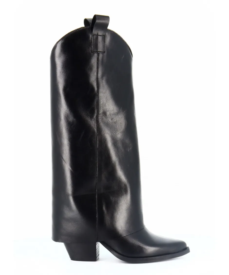 Osmose Shoes Bottes-BOTTE NATA CUIR NOIR