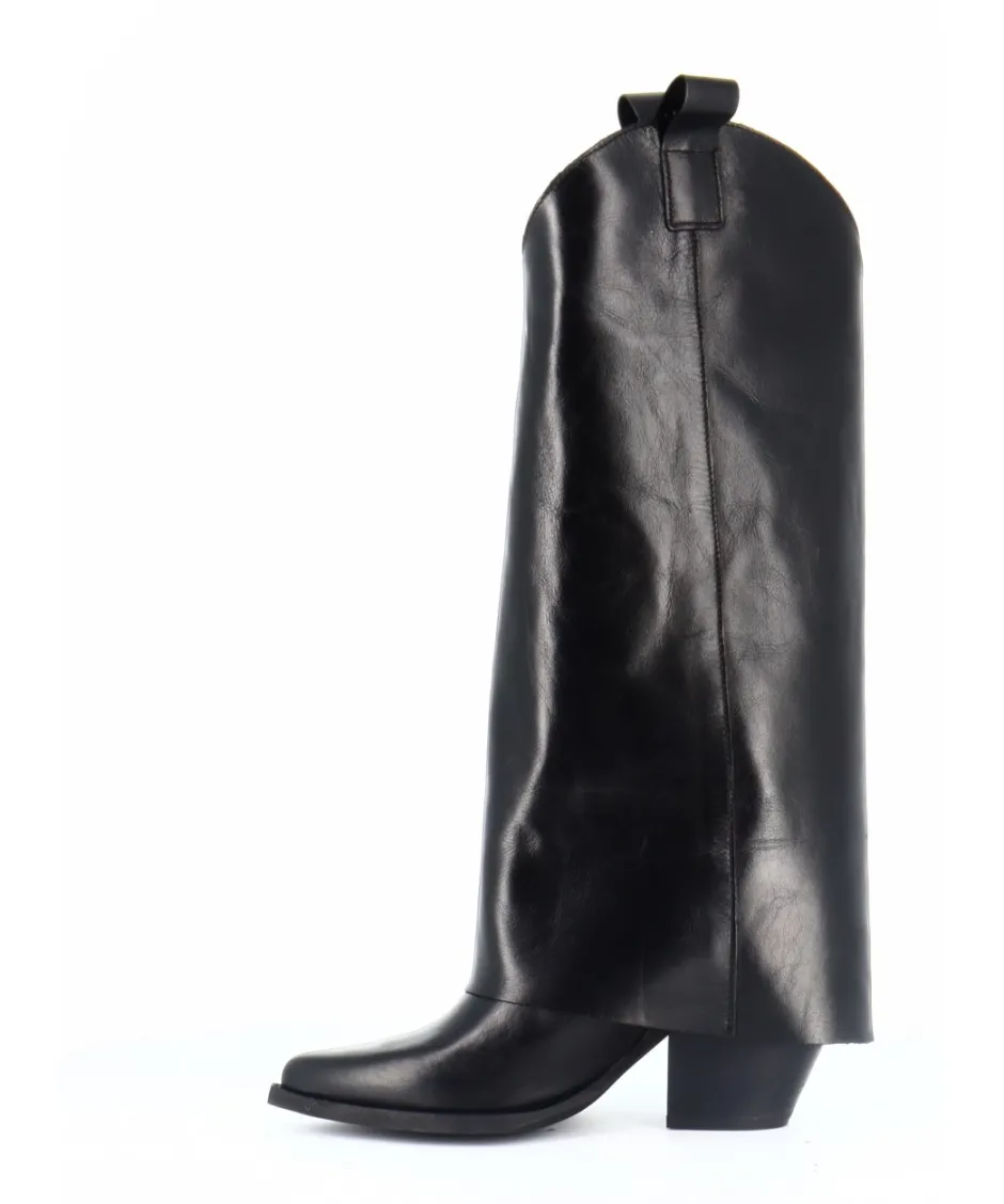 Osmose Shoes Bottes-BOTTE NATA CUIR NOIR