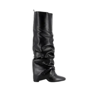 Osmose Shoes Bottes-BOTTE PARIS CUIR NOIR