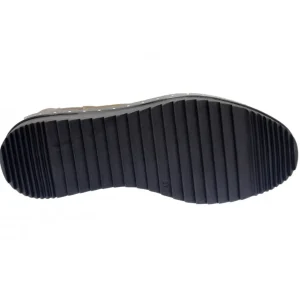 Osmose Shoes Bikers | Boots - Bottines-Bottine Awa : Cuir Bronze Clouté à Semelle Large