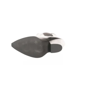 Osmose Shoes Boots - Bottines-Bottine Cuir Noir Elastique & Talon Biseauté