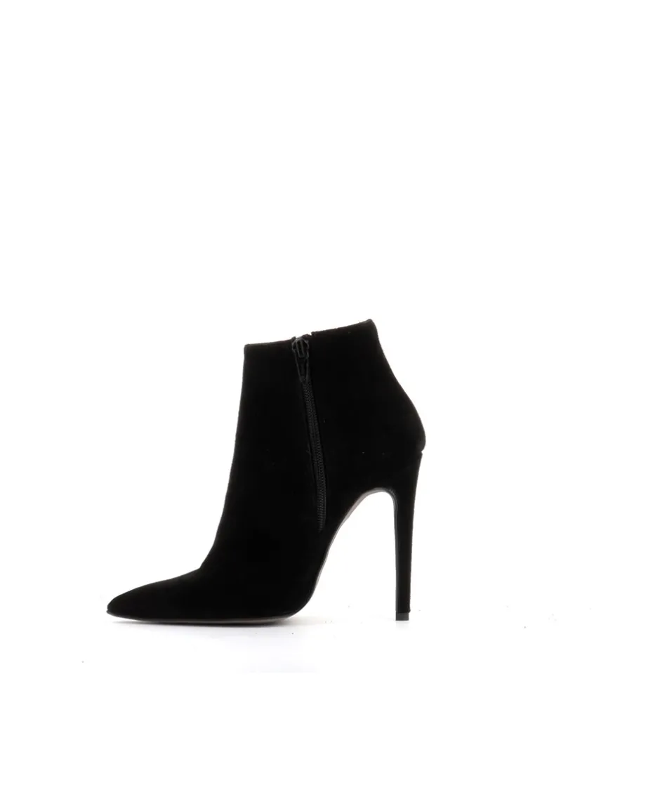 Osmose Shoes Boots - Bottines-BOTTINE LIVA DAIM NOIR