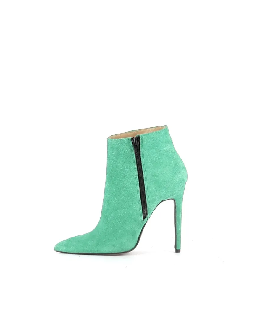 Osmose Shoes Boots - Bottines-BOTTINE LIVA DAIM VERT