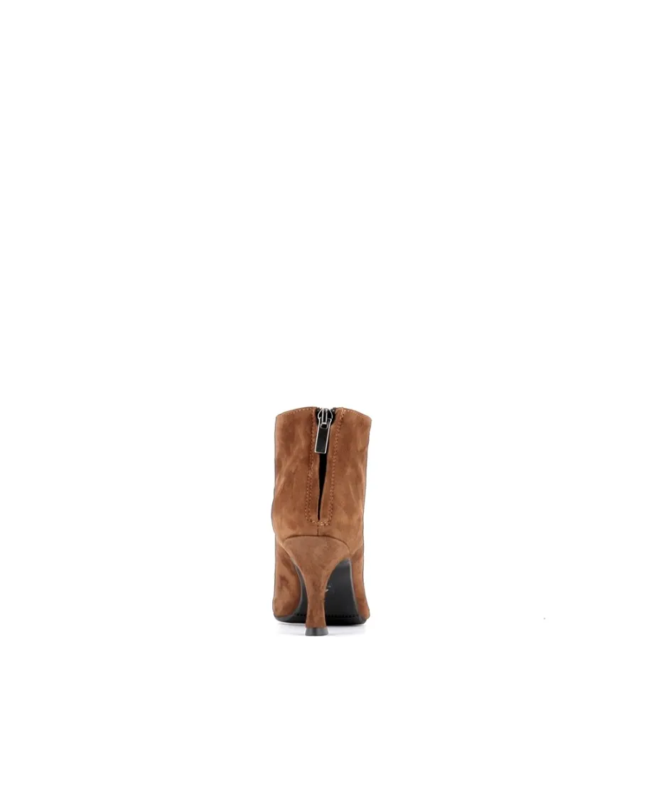 Osmose Shoes Boots - Bottines-BOTTINE MARY DAIM MARRON