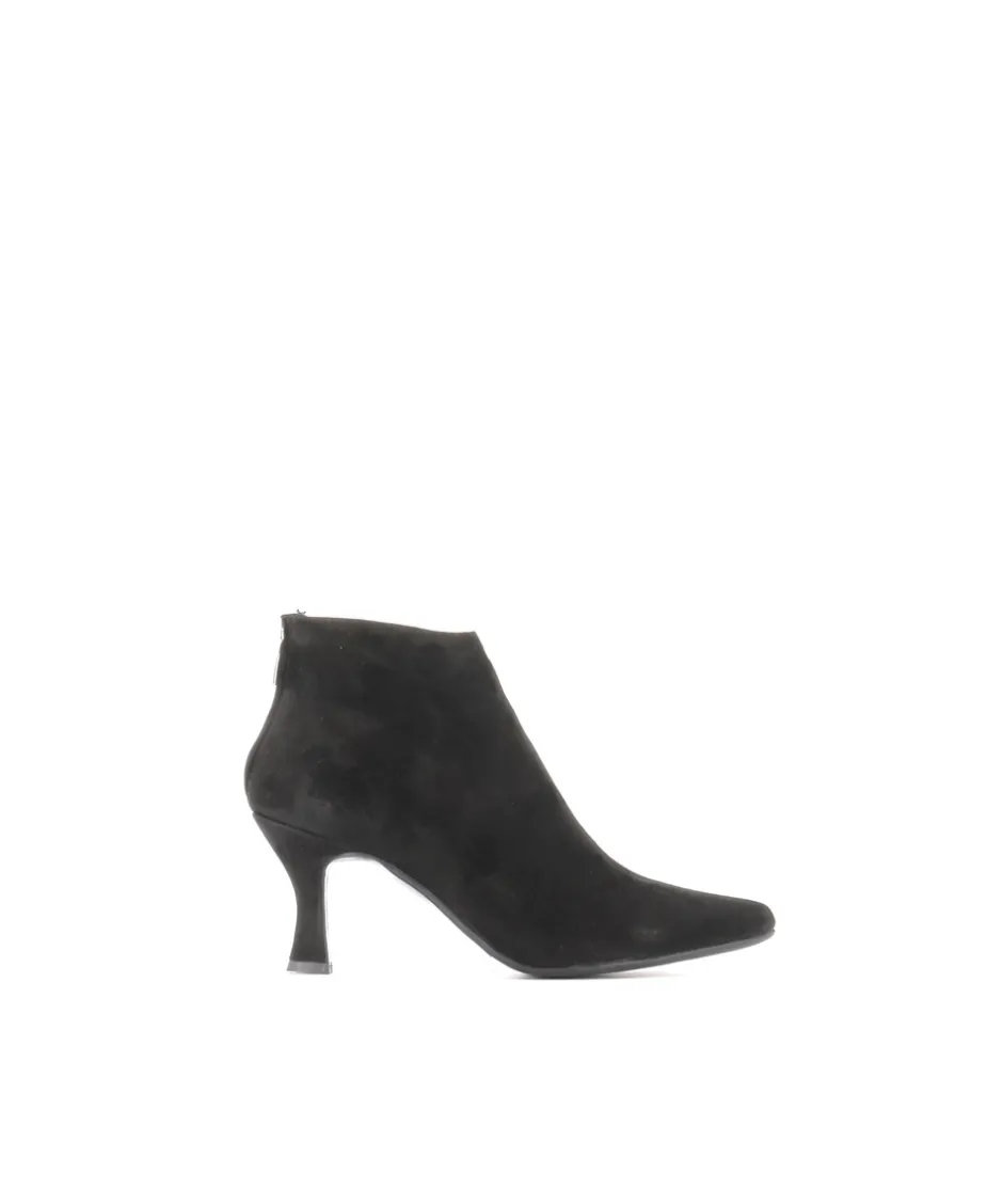 Osmose Shoes Boots - Bottines-BOTTINE MARY DAIM NOIR