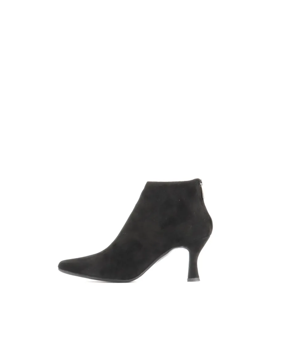 Osmose Shoes Boots - Bottines-BOTTINE MARY DAIM NOIR