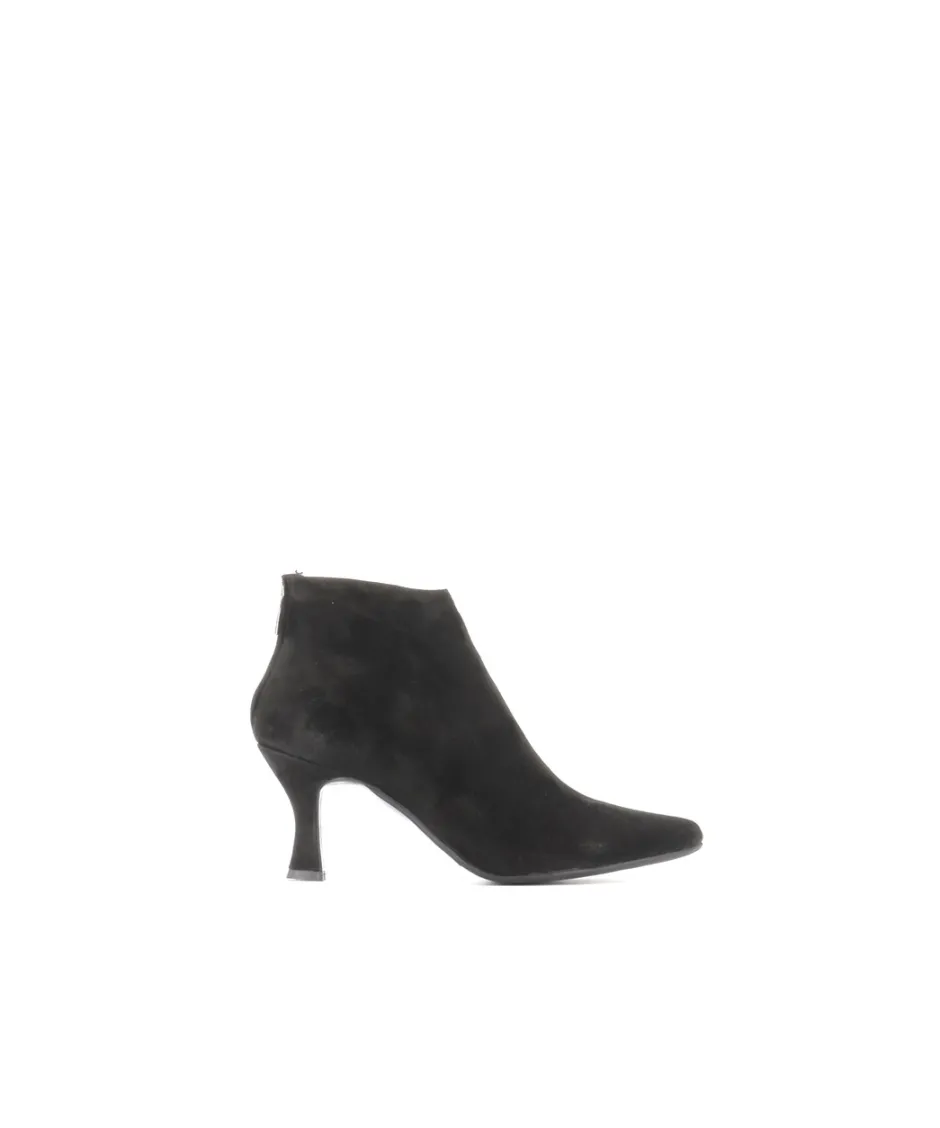 Osmose Shoes Boots - Bottines-BOTTINE MARY DAIM NOIR