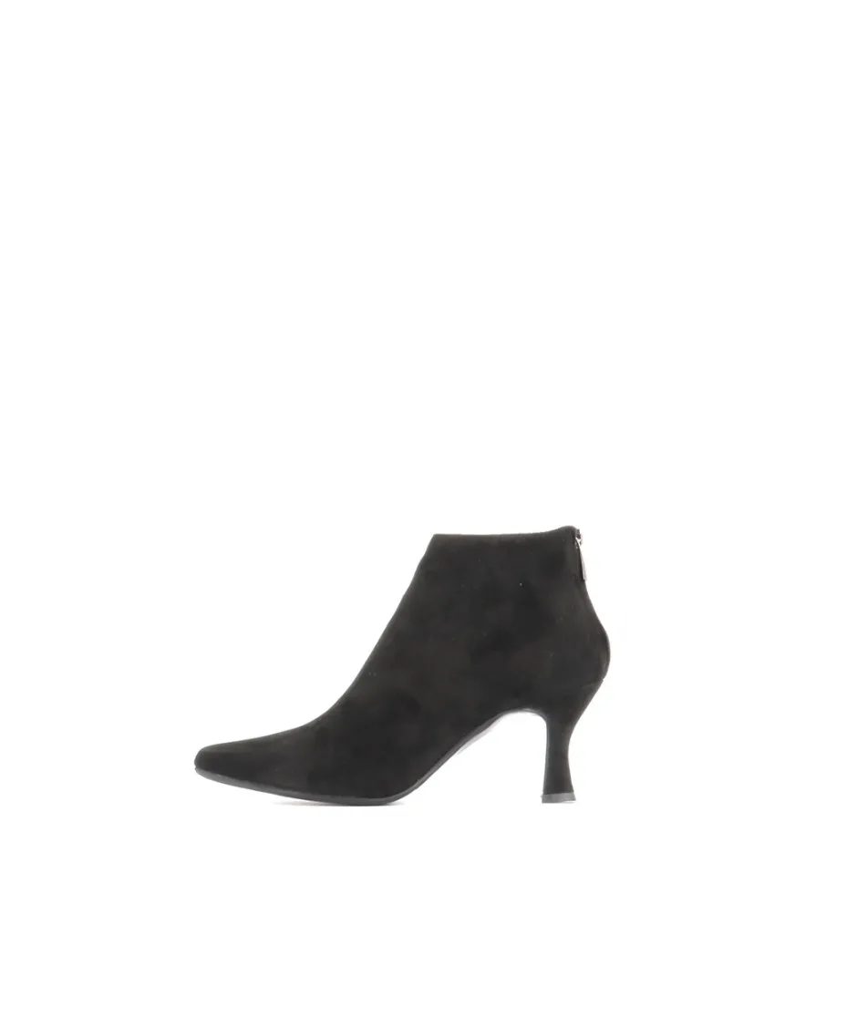 Osmose Shoes Boots - Bottines-BOTTINE MARY DAIM NOIR