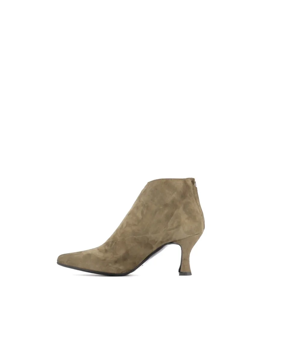 Osmose Shoes Boots - Bottines-BOTTINE MARY DAIM VERT