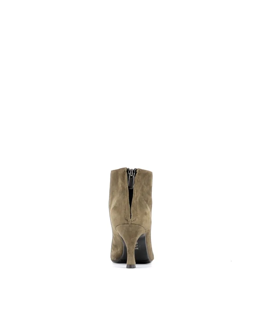 Osmose Shoes Boots - Bottines-BOTTINE MARY DAIM VERT