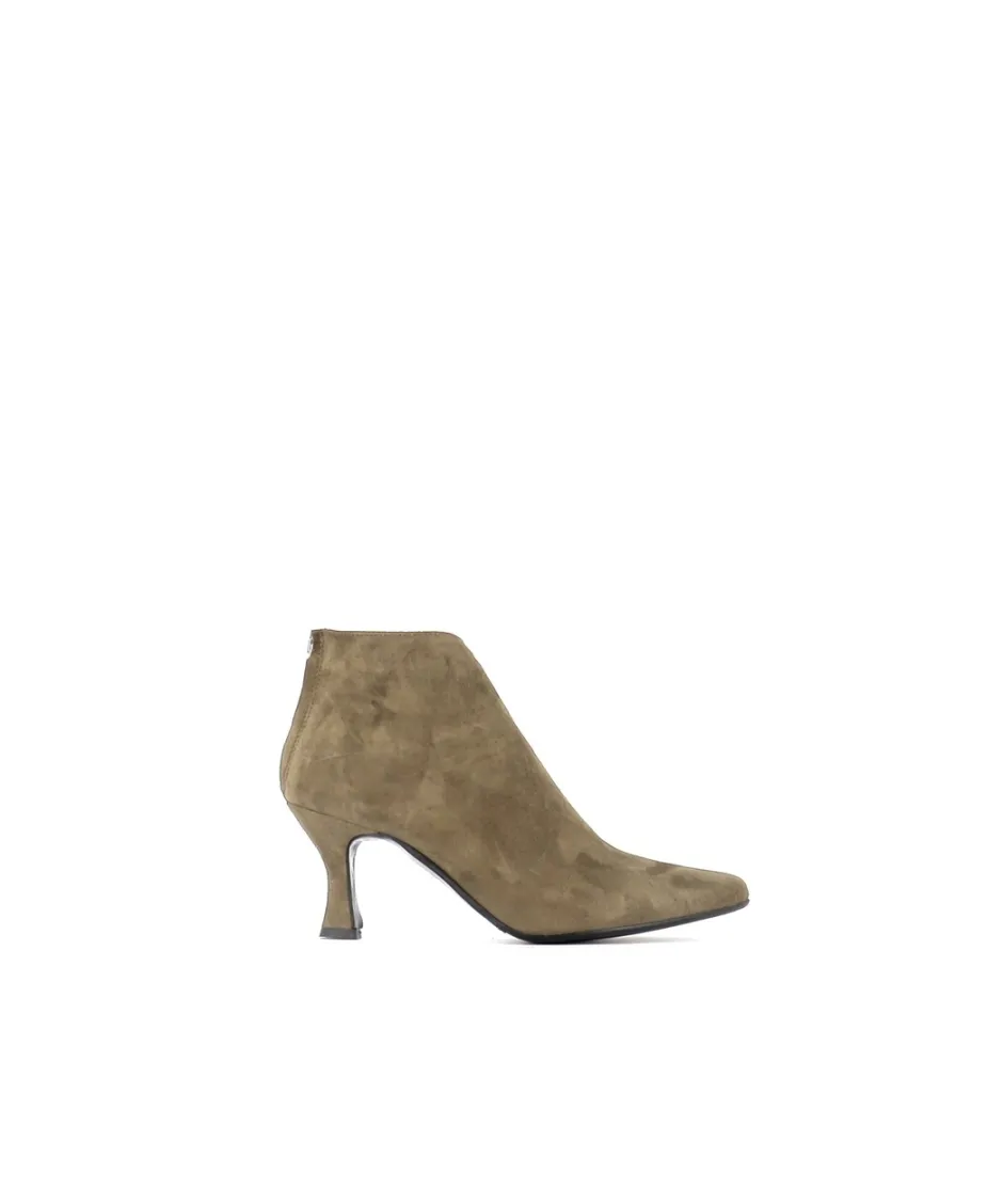 Osmose Shoes Boots - Bottines-BOTTINE MARY DAIM VERT