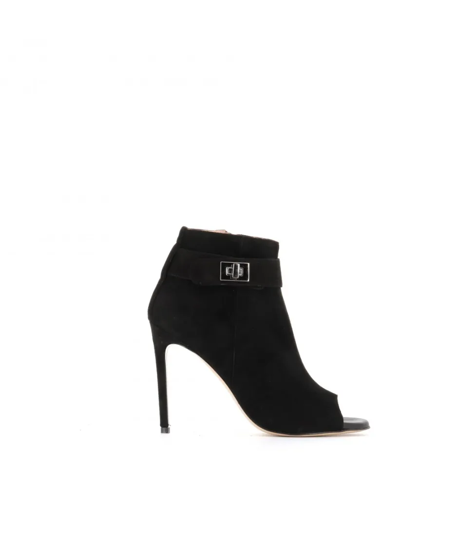 Osmose Shoes Boots - Bottines-BOTTINE NADIA DAIM NOIR