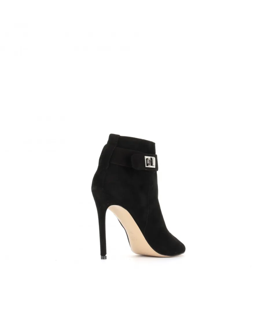 Osmose Shoes Boots - Bottines-BOTTINE NADIA DAIM NOIR