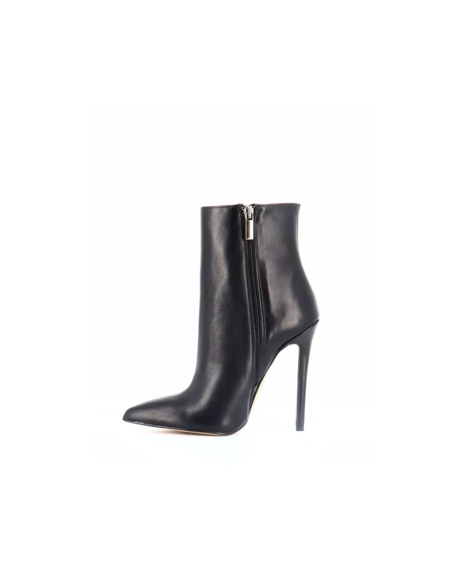 Osmose Shoes Boots - Bottines-BOTTINE NELLY CUIR NOIR