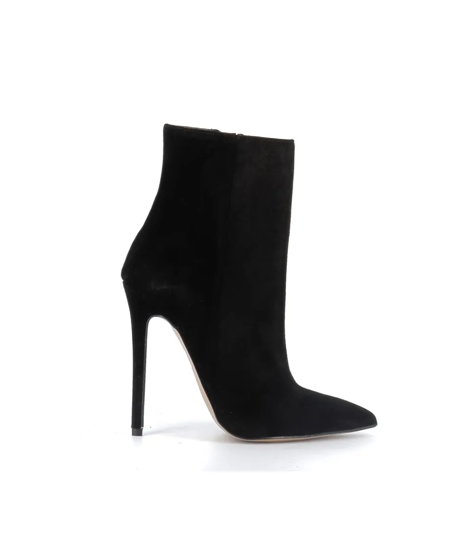 Osmose Shoes Boots - Bottines-BOTTINE NELLY DAIM NOIR