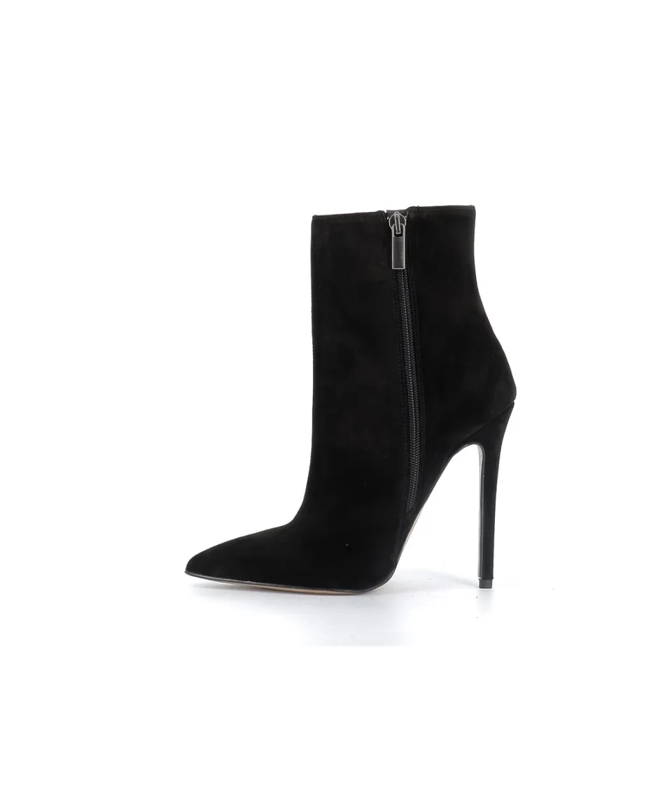 Osmose Shoes Boots - Bottines-BOTTINE NELLY DAIM NOIR