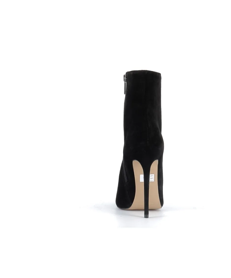 Osmose Shoes Boots - Bottines-BOTTINE NELLY DAIM NOIR