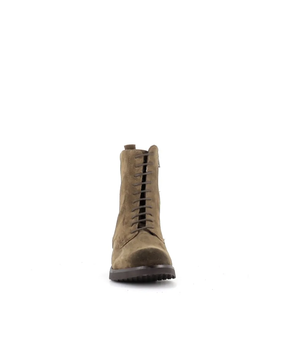 Osmose Shoes Boots - Bottines-BOTTINE R5 DAIM KAKI