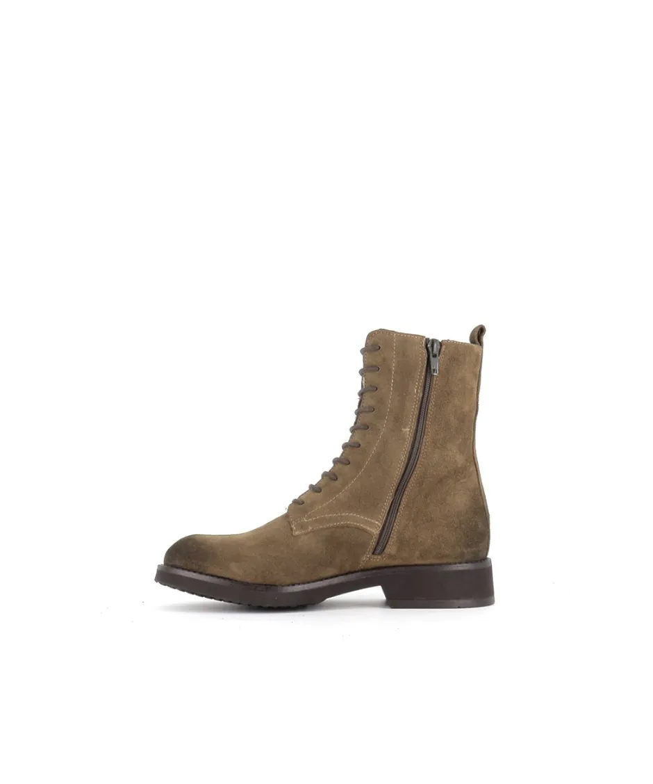 Osmose Shoes Boots - Bottines-BOTTINE R5 DAIM KAKI