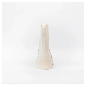 Osmose Shoes Boots - Bottines-BOTTINE SAB CHELSEA CUIR BEIGE