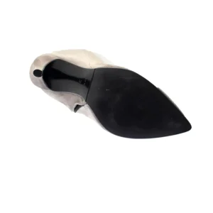 Osmose Shoes Bottes-Cuissarde Hang : Daim Taupe à Talon Fin