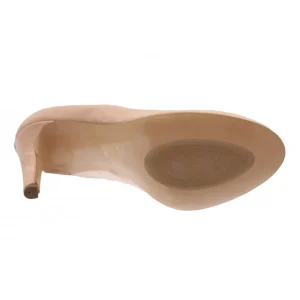 Osmose Shoes Escarpins-Escarpin Annie : Daim Nude à Talon Fin