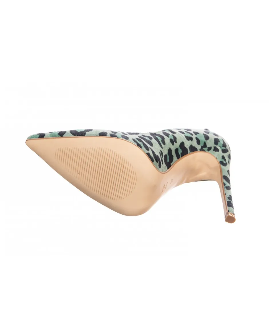 Osmose Shoes Escarpins-Escarpin Eden : Daim Giaguar Litio