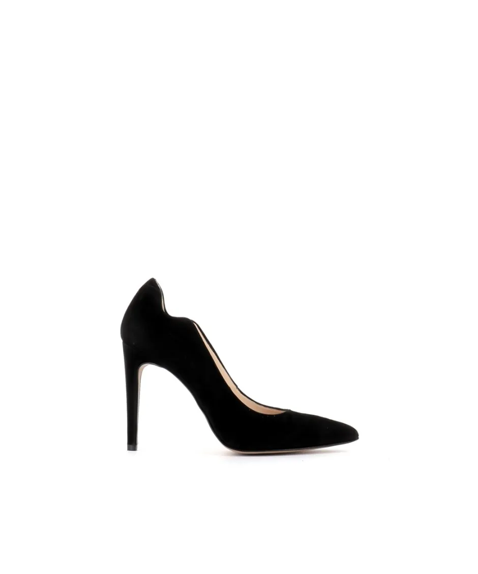 Osmose Shoes Escarpins-ESCARPIN EDEN DAIM NOIR