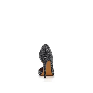 Osmose Shoes Escarpins-Escarpin Glitter NOIR à Talon Haut