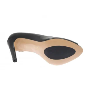 Osmose Shoes Escarpins | Sandales & Nu-Pieds-Escarpin Scarlette:  Verni Noir à Talon