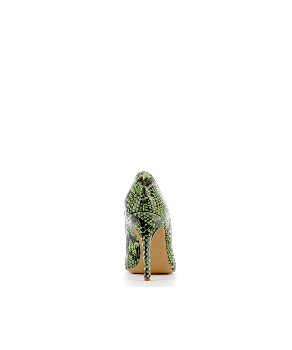 Osmose Shoes Escarpins-ESCARPIN TINA EFFET CUIR PYTHON VERT
