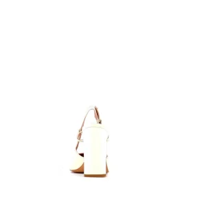 Osmose Shoes Escarpins-ESCARPIN WANDA CUIR BLANC CASSE