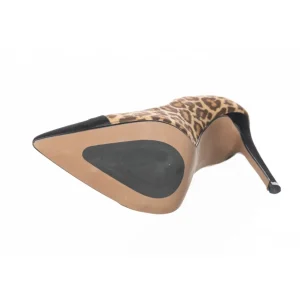Osmose Shoes Escarpins-Estelle Escarpin daim Léopard à talon fin