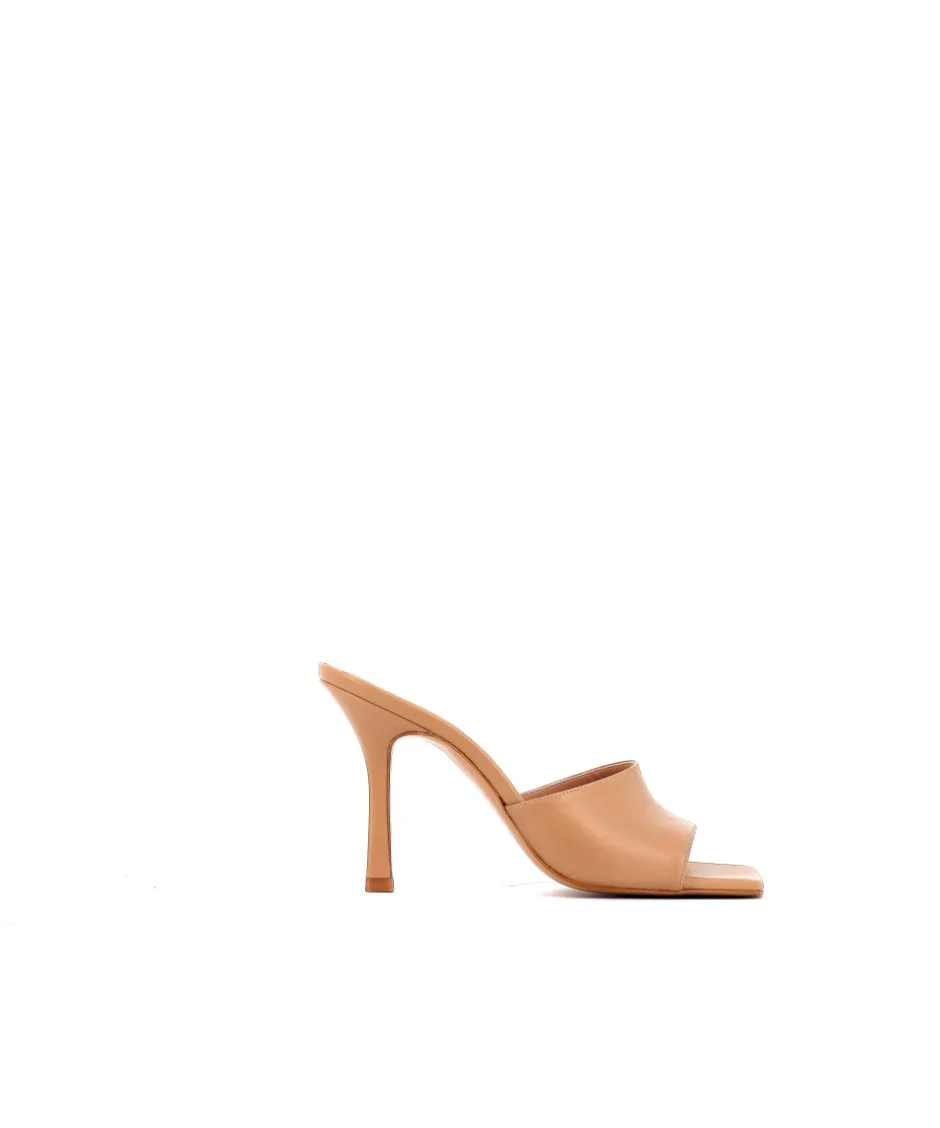 Osmose Shoes Sandales & Nu-Pieds-INAS MULE CUIR NUDE
