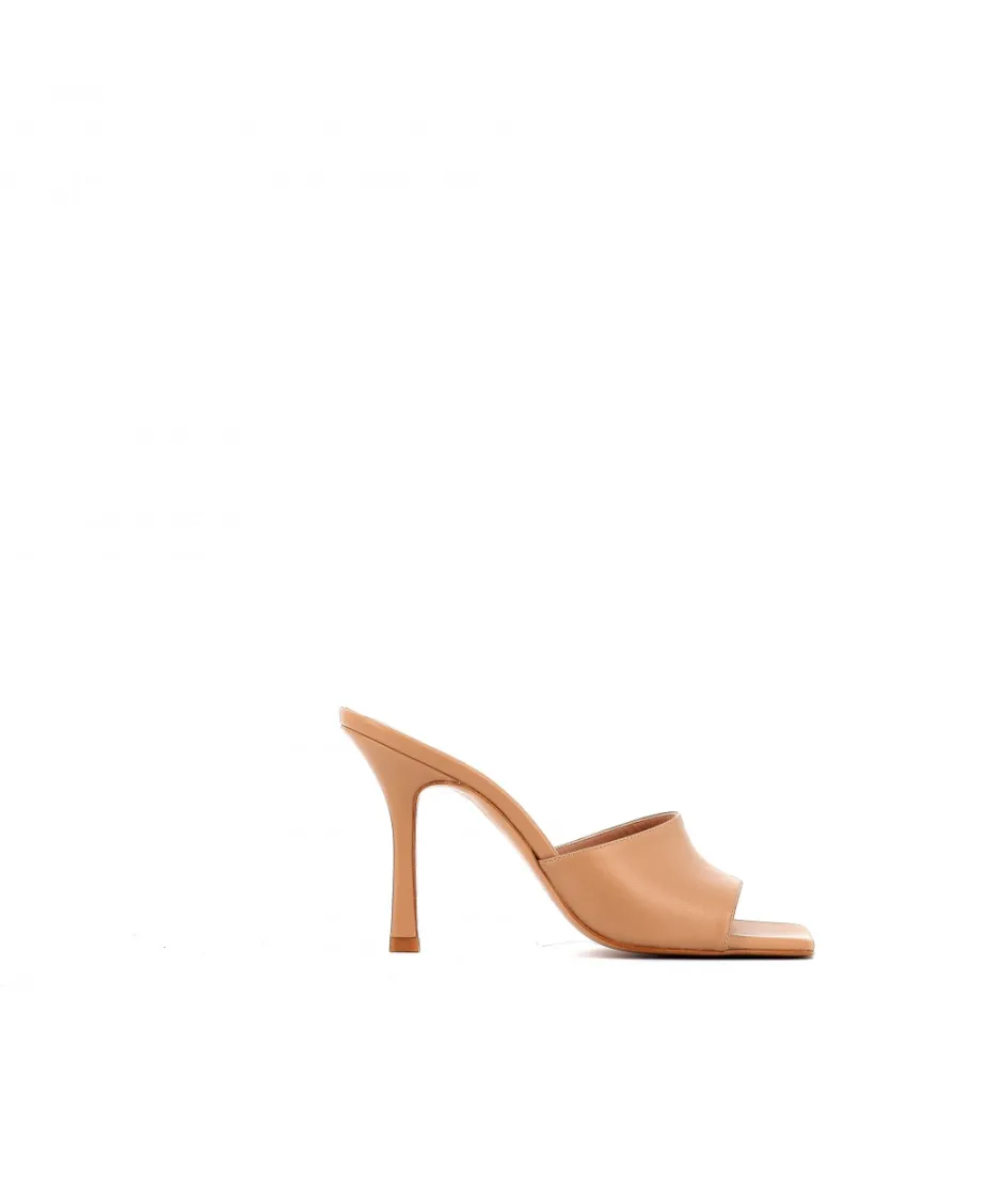 Osmose Shoes Sandales & Nu-Pieds-INAS MULE CUIR NUDE