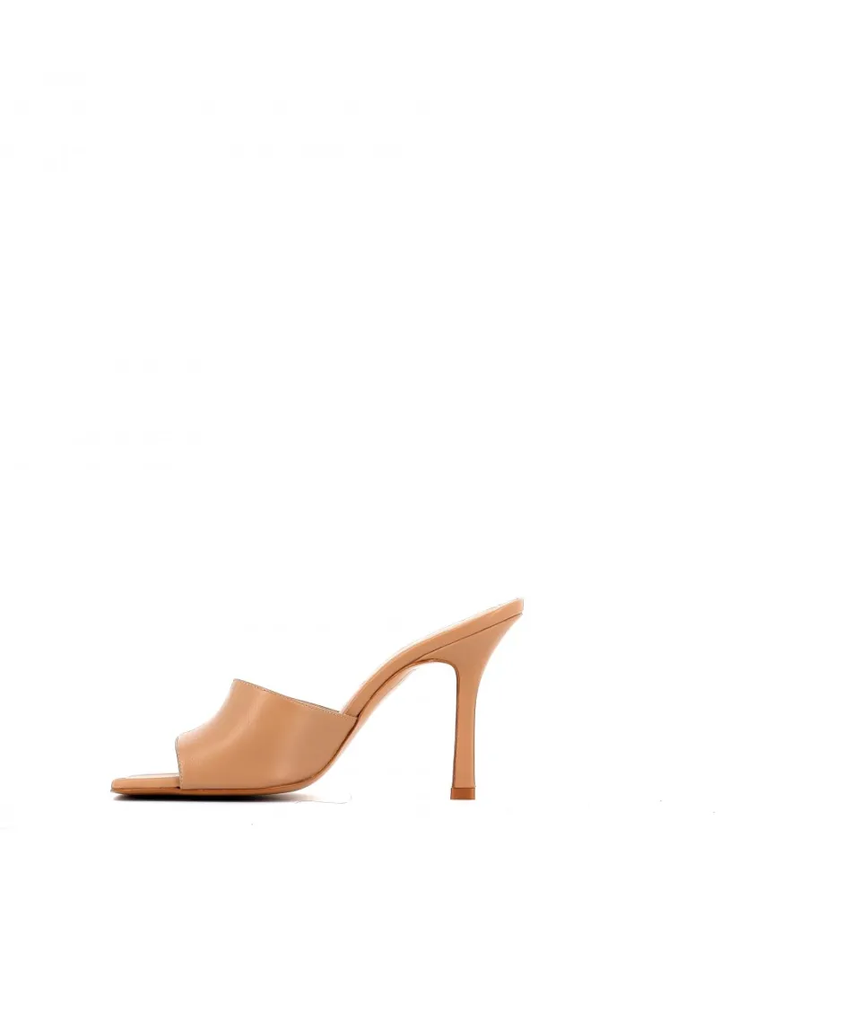 Osmose Shoes Sandales & Nu-Pieds-INAS MULE CUIR NUDE